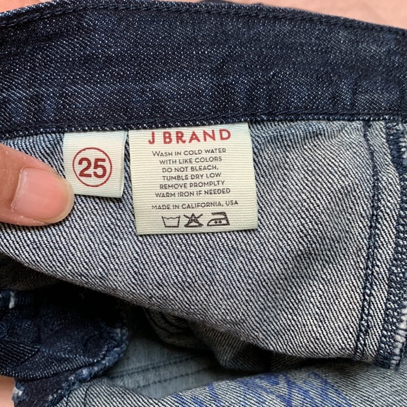 NWOT J Brand dark wide leg flare trouser style jeans - Picture 9 of 11